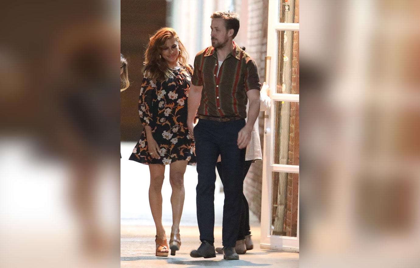 Ryan Gosling and Eva Mendes Enjoy Dinner Date In Rare Outing