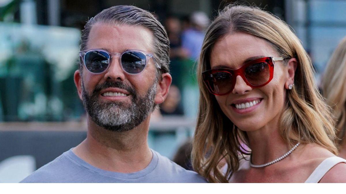 A photo of Donald Trump Jr. and Bettina Anderson