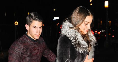 //Nick Jonas and girlfriend Olivia Culpo Taylor Swift Birthday