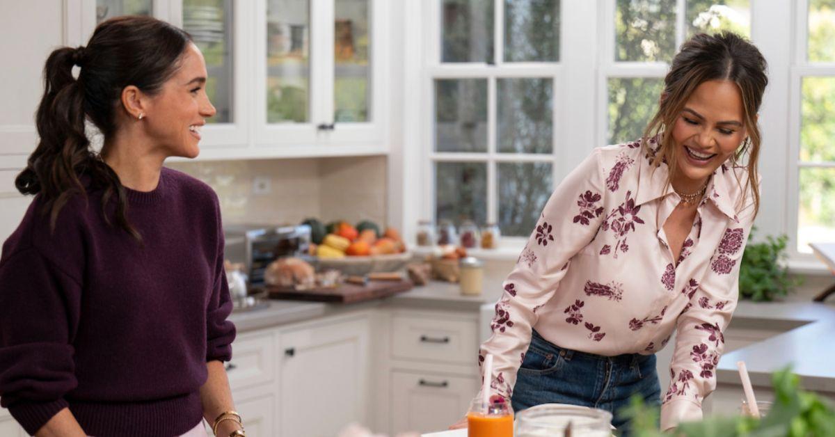 Photo of Meghan Markle and Chrissy Teigen