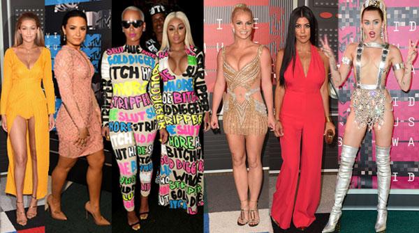 MTV VMAs Red Carpet 2015 Kylie Jenner Miley Cyrus Best Worst Wackiest Fashion