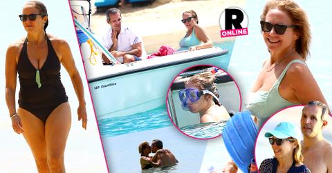 Katie Couric Beach Body Husband John Molner Barbados