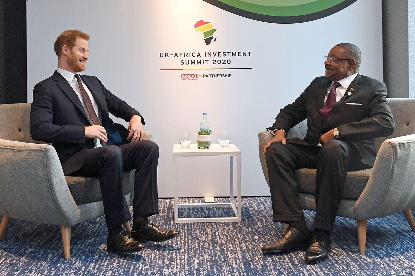 Prince Harry Attends UK-Africa Summit After Royal Exit Speech