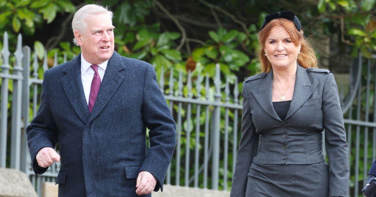 Photo of Prince Andrew and Sarah Ferguson