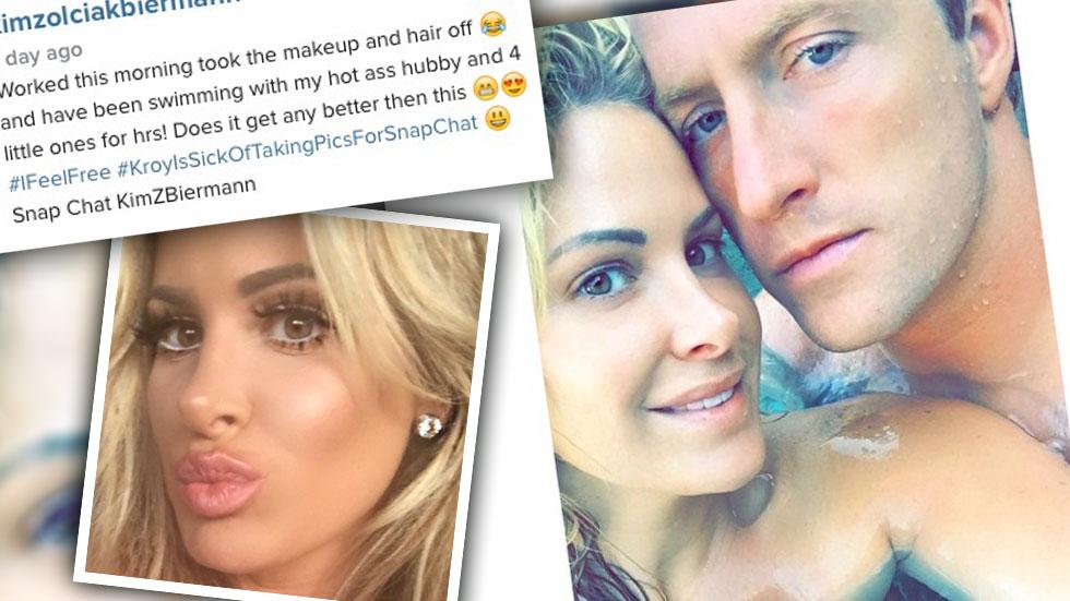 Kim Zolciak Addresses Plastic Surgery Rumors Shares Makeup Free Pic On