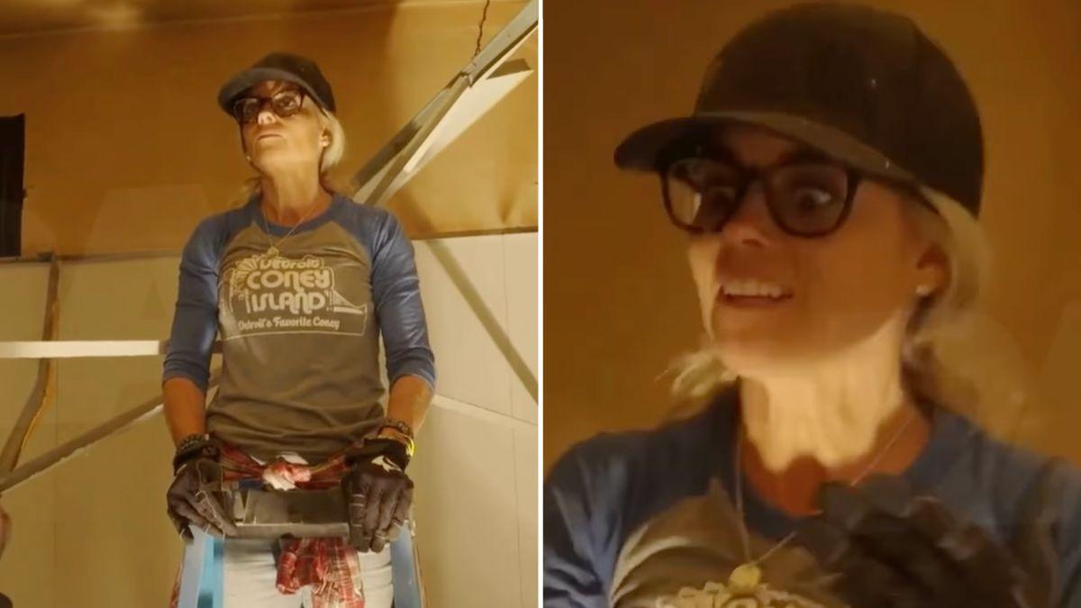 Nicole Curtis begged her crew to edit out the footage of her saying the 'N word.'