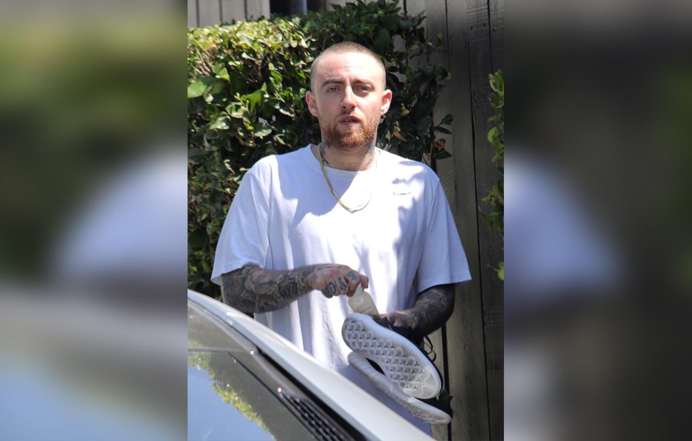 Mac Miller seen after his DUI conviction and Ariana Wedding date announcement