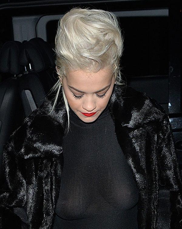 Rita Ora Wardrobe Malfunction