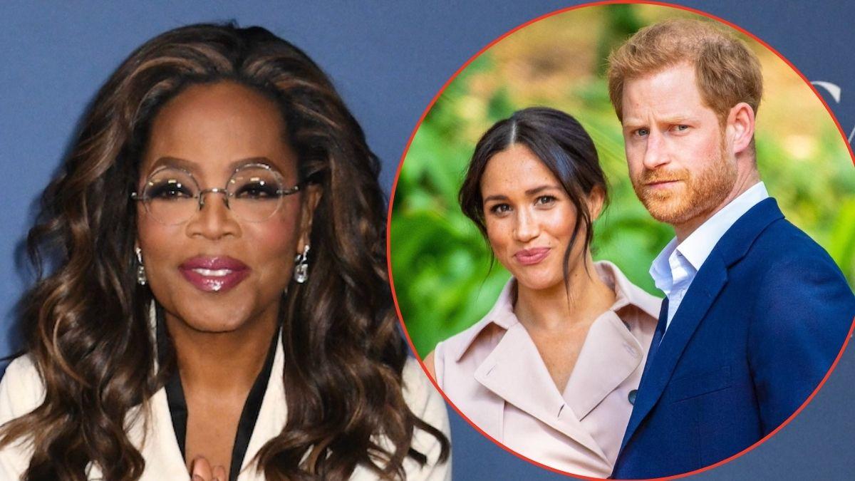Photo of Oprah Winfrey, Meghan Markle, Prince Harry