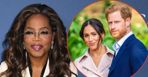 Photo of Oprah Winfrey, Meghan Markle, Prince Harry