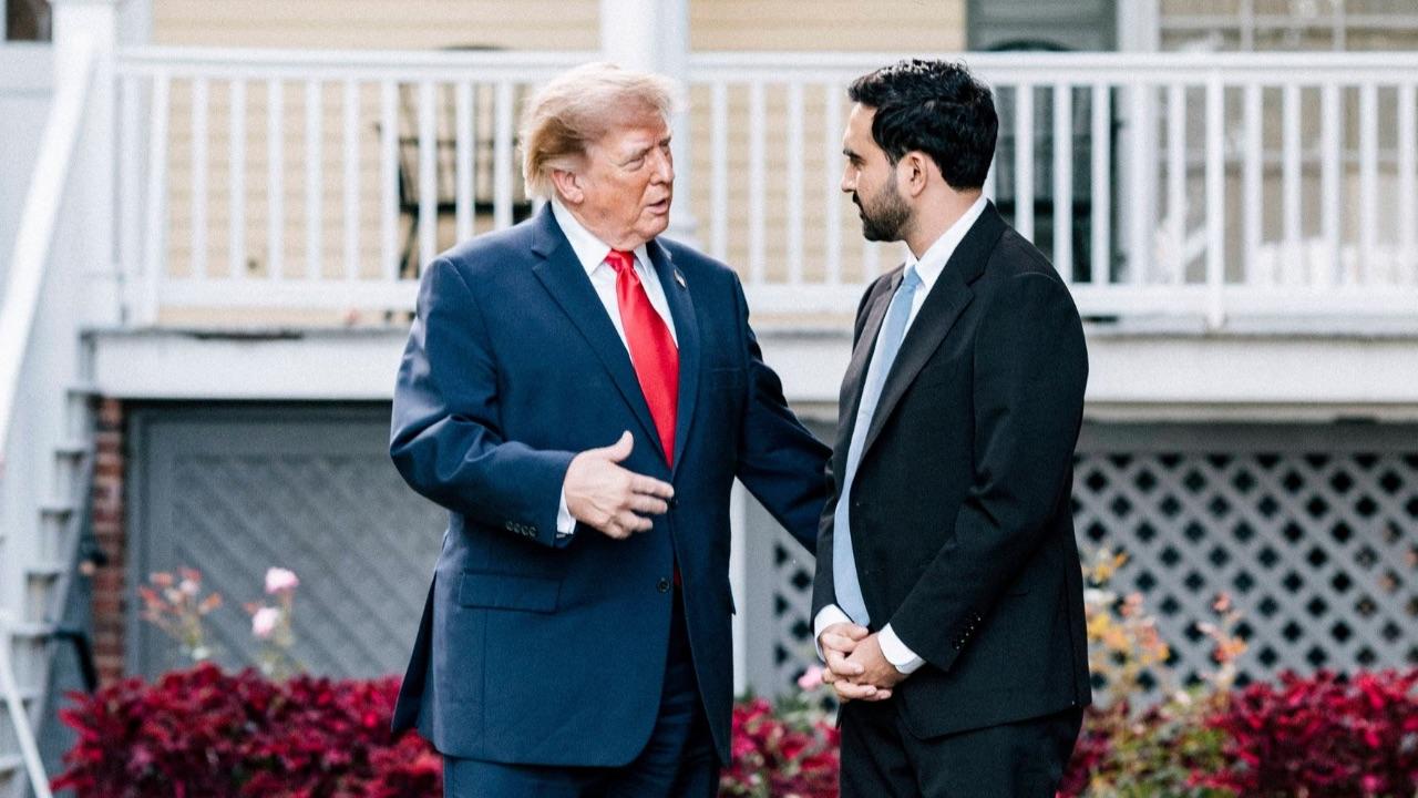 Photo of Zohran Mamdani, Donald Trump
