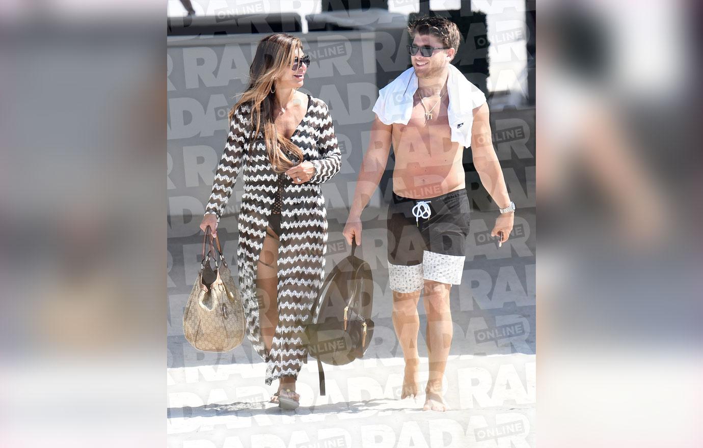 teresa giudice new boyfriend blake schreck beach stroll cheating scandal