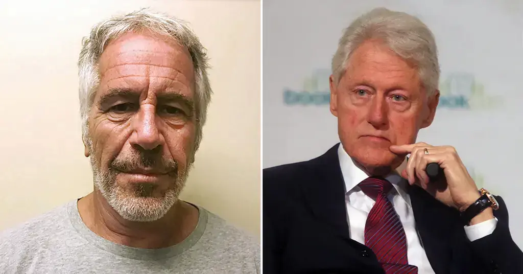 donald trump jeffrey epstein bill clinton warm letter th birthday