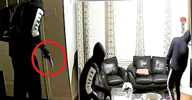 //surveillance video texas boy held under water home invasion pp