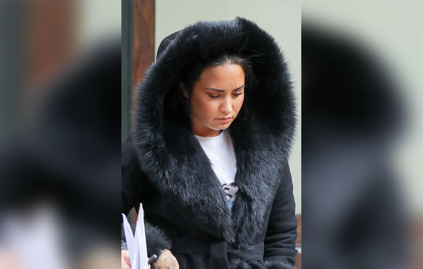 Demi Lovato Glum Drug Past