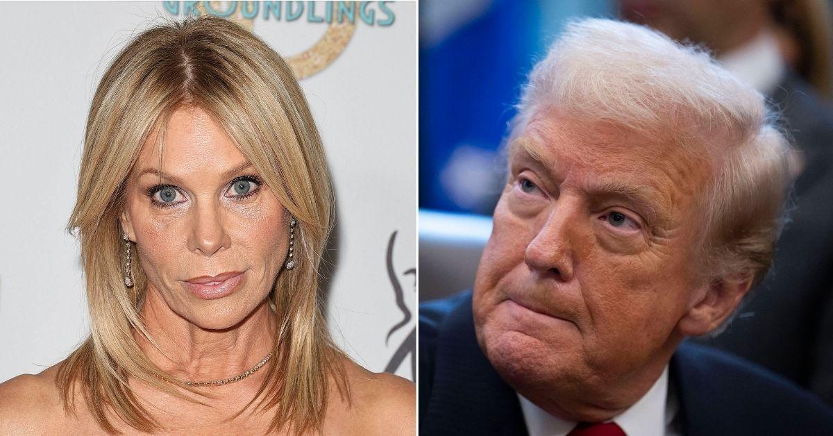 picture of Cheryl Hines and Donald Trump