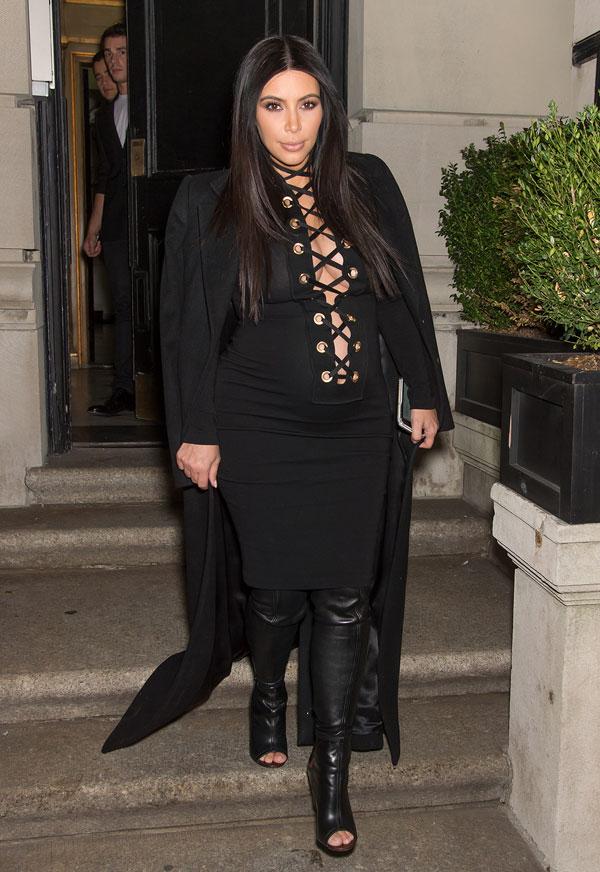 Kardashians Most Naked Moments From NYFW