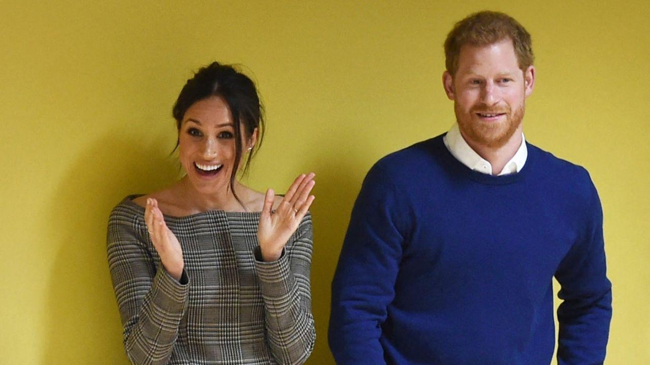 Photo of Prince Harry and Meghan Markle