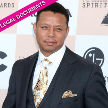 //terrence howard restraining order response wenn