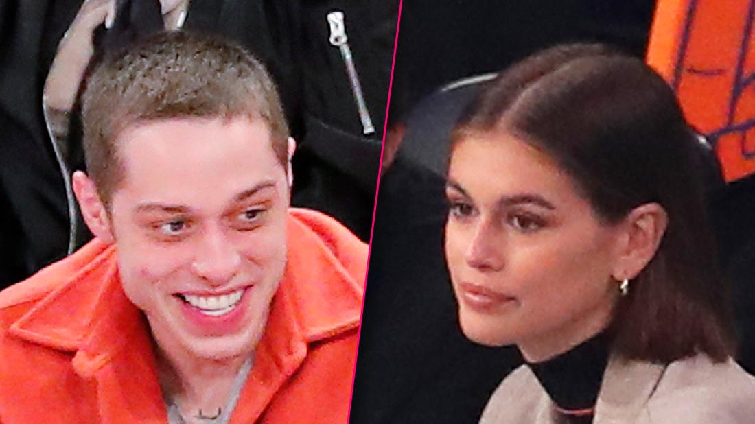 Pete Davidson And Kaia Gerber Spotted At New York Knicks Game Sitting Courtside Monday Night