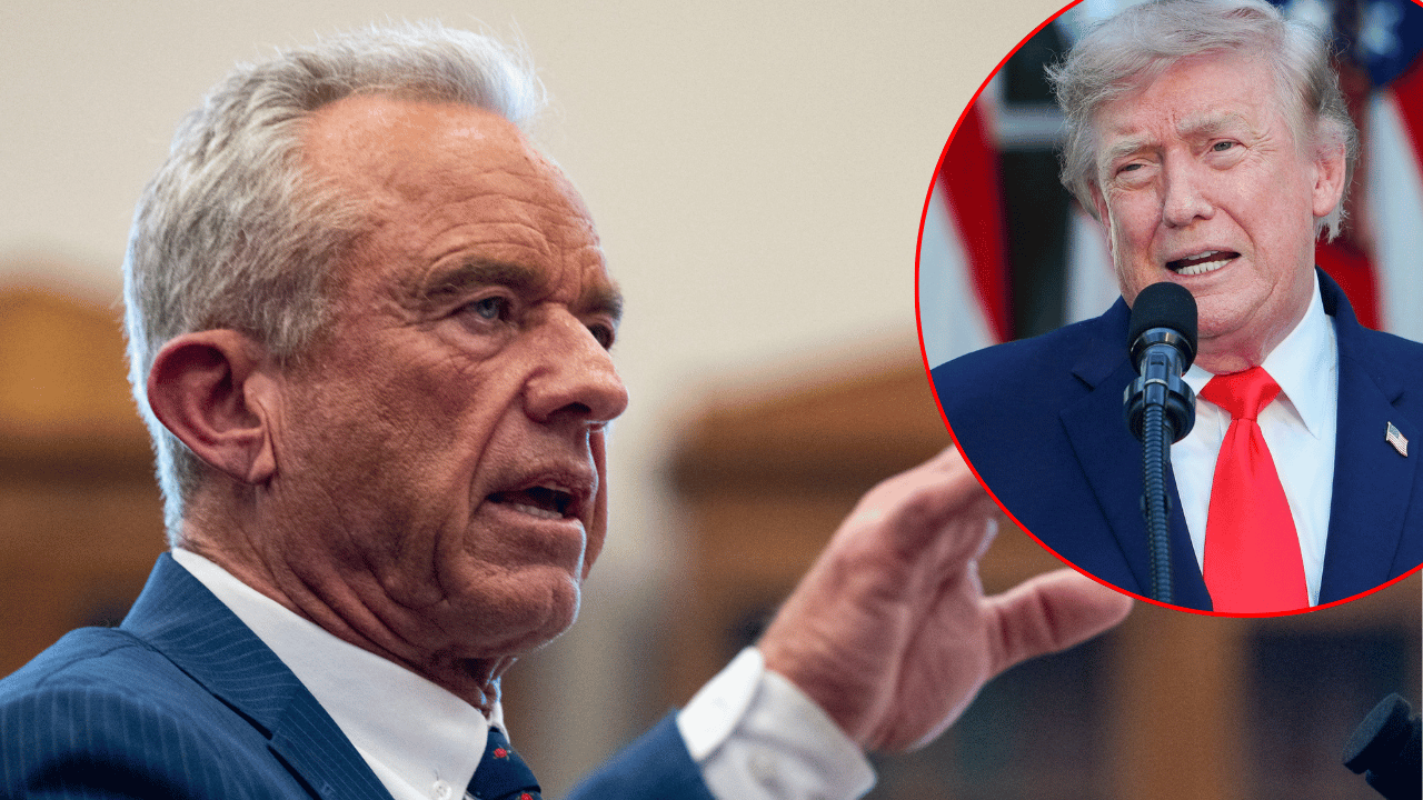Photo of Robert F. Kennedy Jr., Donald Trump