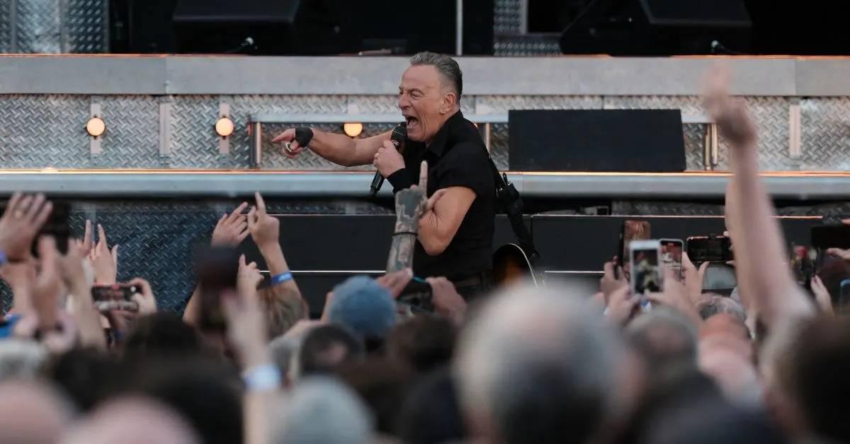 ulcer stricken bruce springsteen kick booze save life