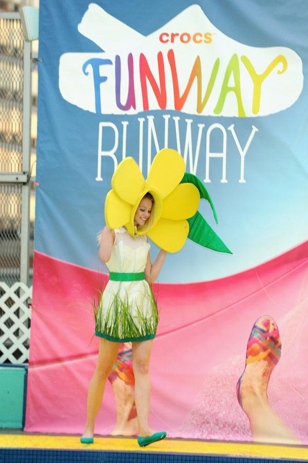 Bella Thorne Crocs Funway Runway Launch Party in New York City