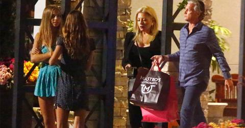 RHOC David Beador Girlfriend Dinner Daughters