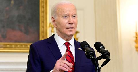 joe biden refuse take questions speech pro palestine protests campuses