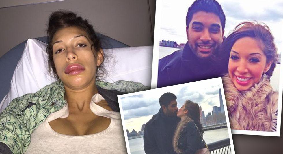 Trout Pout Alert Farrah Abraham S Back To Normal See Pics Of Her Botched Lip Injections Fixed
