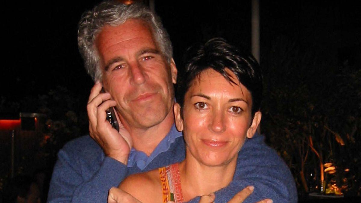 Photo of Jeffrey Epstein and Ghislaine Maxwell