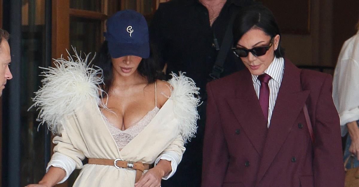 Photo of Kris Jenner and Kim Kardashian