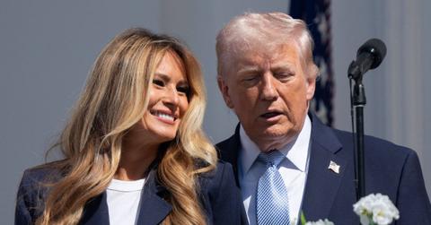 image of Melania and Donald Trump