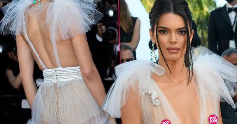 Kendall Jenner Flashes Nipples At Cannes Film Festival