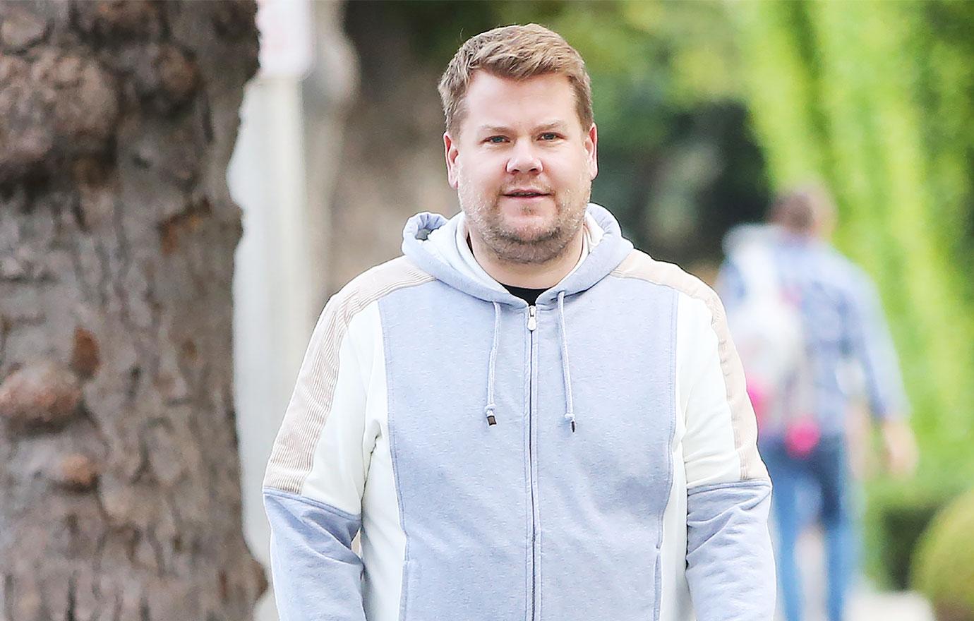 james corden restraining order fan stalker wife out of picture marry