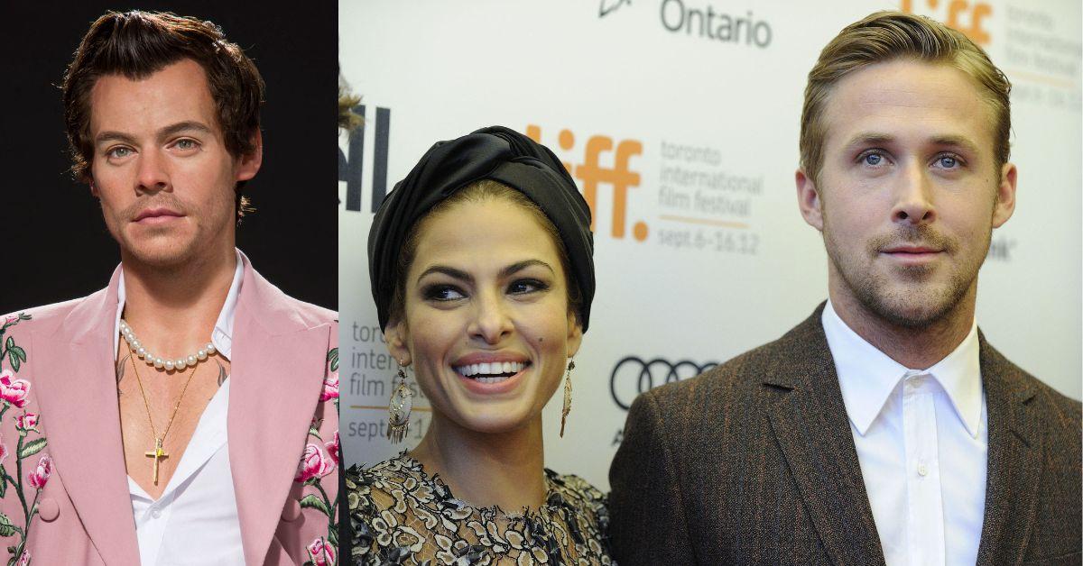 Harry Styles is among the A-listers living near Ryan Gosling and Eva Mendes in their exclusive London neighborhood.