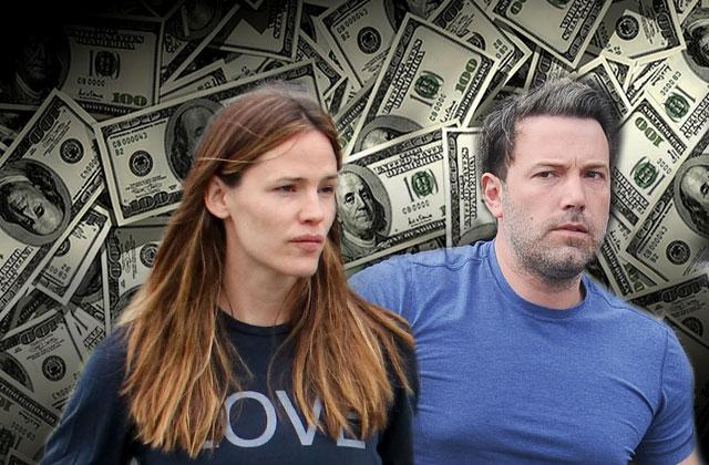 //ben affleck jennifer garner divorce money trouble pp