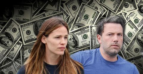 //ben affleck jennifer garner divorce money trouble pp