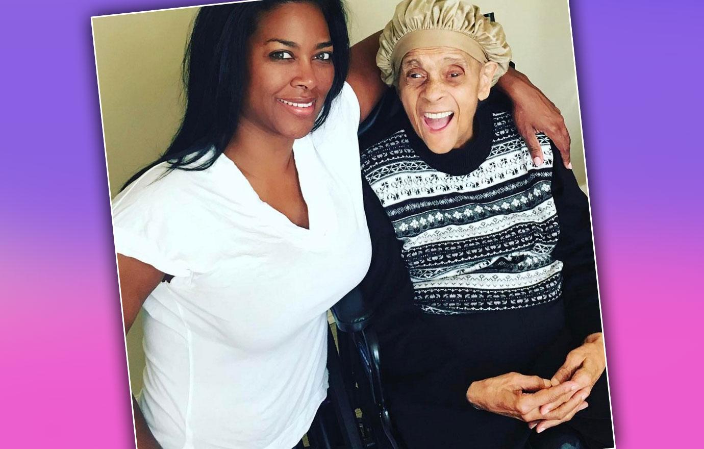 Kenya Moore Mourns Grandma Death Kim Zolciak Fight