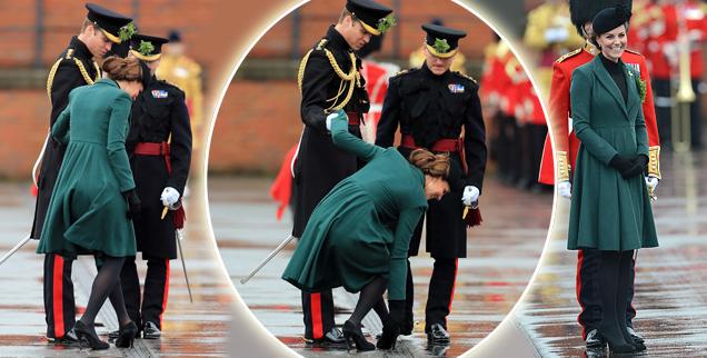 //kate middleton st patricks day parade wide splash