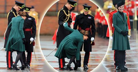 //kate middleton st patricks day parade wide splash