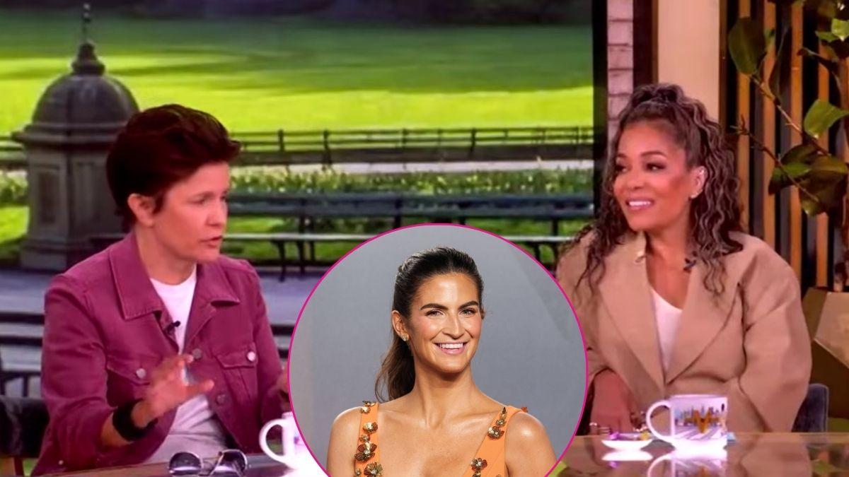 'The View' co-hosts Trump's insults aimed at CNN's Kaitlan Collins.
