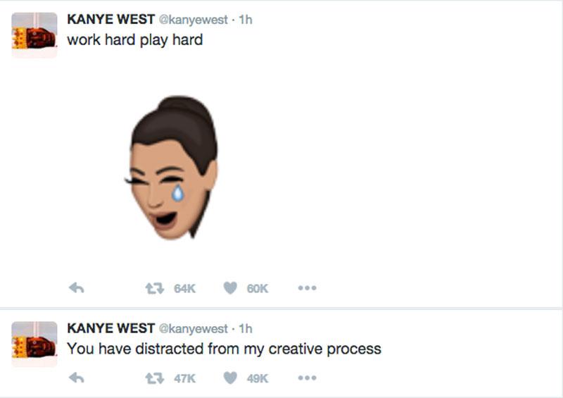 Kanye West Twitter Rant Wiz Khalifa