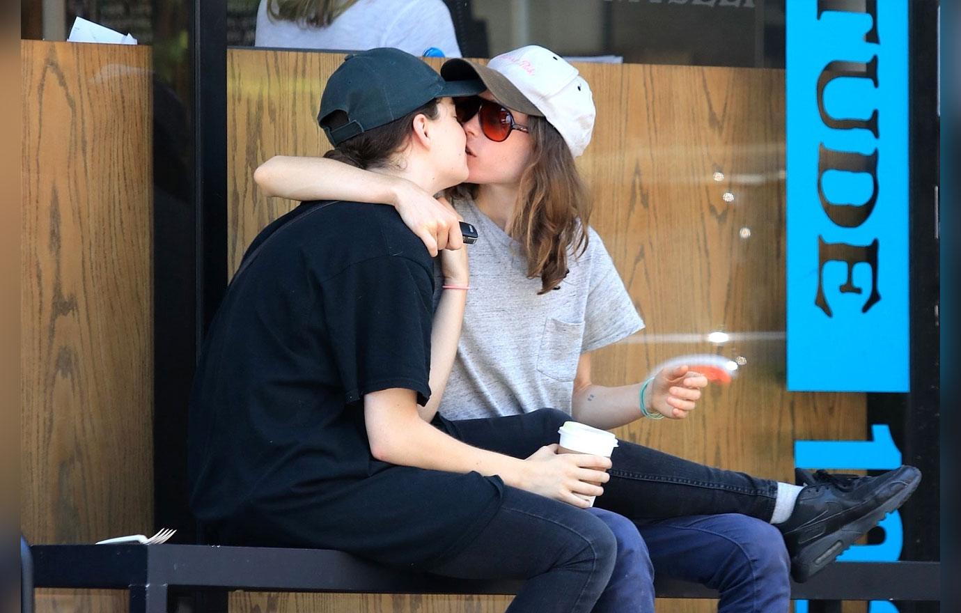 ellen-page-and-emma-portner-kiss