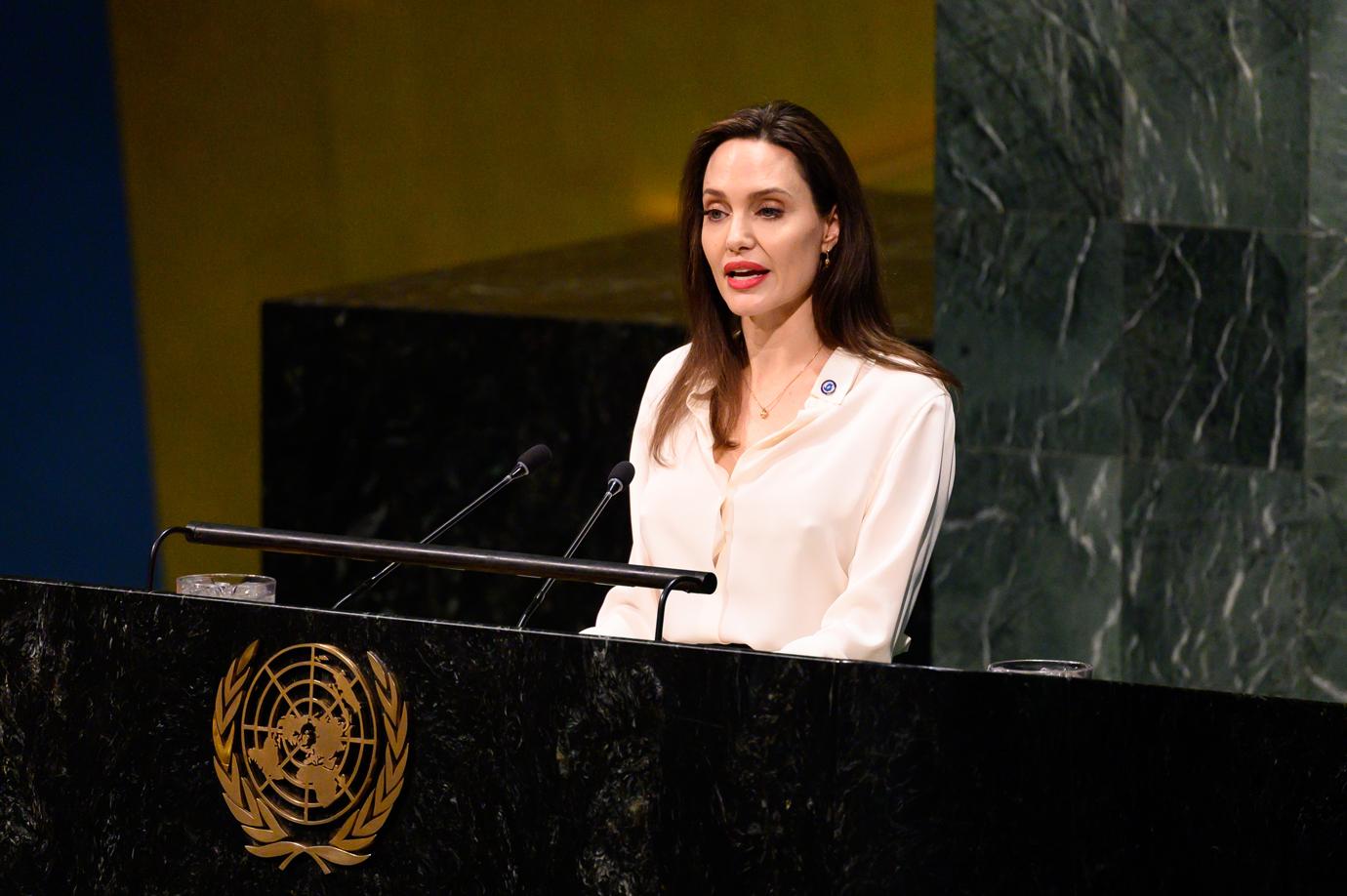 Angelina Jolie Addresses UN Amid Brad Pitt Divorce