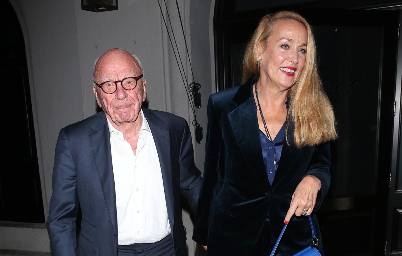 Rupert Murdoch, Jerry Hall Divorce Details