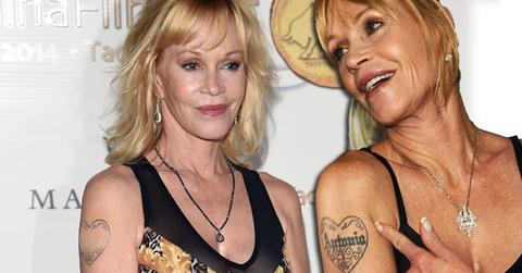 //melanie griffith new wide