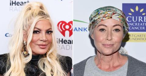 Heartbroken Tori Spelling Reveals Spirit of Tragic Best Pal Shannen Doherty Is Spurring Her on Amid 'Hard Time' in 'Dancing With the Stars'