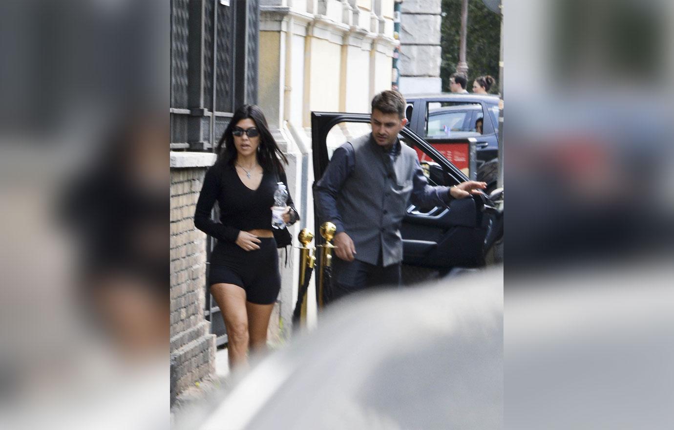 Kourtney Kardashian Rome Vacation