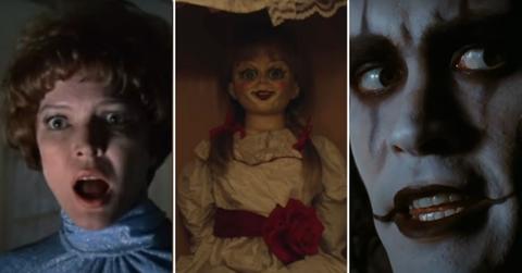 Photos of horror films over the years.